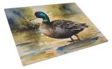 NEW American Black Duck Glass Cutting Board Decorative Tempered Glass Kitchen Cutting and Serving Board Large Size Chopping Board