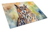 NEW Eurasian Eagle Owl Glass Cutting Board Decorative Tempered Glass Kitchen Cutting and Serving Board Large Size Chopping Board