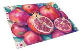 NEW Colorful Pomegranates Glass Cutting Board Decorative Tempered Glass Kitchen Cutting and Serving Board Large Size Chopping Board