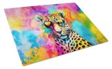 NEW Hippie Animal Leopard Glass Cutting Board Decorative Tempered Glass Kitchen Cutting and Serving Board Large Size Chopping Board