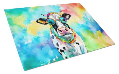 NEW Hippie Animal Cow Glass Cutting Board Decorative Tempered Glass Kitchen Cutting and Serving Board Large Size Chopping Board