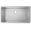32" L X 19" W Undermount Single Bowl 18 Gauge 304 Stainless Steel Kitchen Sink (Sink Only)