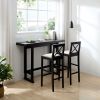 Bar Table,Bar Chair, Extra Long Entryway Table for Entryway, Hallway, Living Room, Foyer, Corridor, Rectangular Wood High Top Kitchen Dining Table
