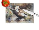 NEW Common Eider Duck Glass Cutting Board Decorative Tempered Glass Kitchen Cutting and Serving Board Large Size Chopping Board