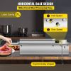 VEVOR Horizontal Sausage Stuffer 7L/15Lbs Manual Sausage Maker With 5 Filling Nozzles Sausage Stuffing Machine For Home & Commercial Use Stainless Ste