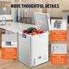 VEVOR Chest Freezer, 2.22 Cu.ft / 63 L Compact Deep Freezer