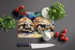 NEW Turtles Tortoises Glass Cutting Board Decorative Tempered Glass Kitchen Cutting and Serving Board Large Size Chopping Board