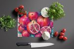 NEW Colorful Pomegranates Glass Cutting Board Decorative Tempered Glass Kitchen Cutting and Serving Board Large Size Chopping Board