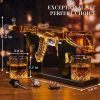 Whiskey Decanter AK47 Set with 2 Whiskey Glasses