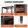 VEVOR 18 Inch Industrial Bar Cabinet, Wine Table for Liquor and Glasses, Sideboard Buffet Cabinet with Glass Holder & Wine Rack