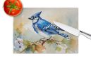 NEW Blue Jay Glass Cutting Board Decorative Tempered Glass Kitchen Cutting and Serving Board Large Size Chopping Board