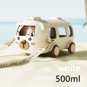 MZXS-711 Baby Bus Toy Water Cup (Color: White)