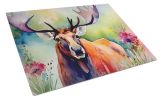 NEW Moose Glass Cutting Board Decorative Tempered Glass Kitchen Cutting and Serving Board Large Size Chopping Board