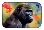 Gorilla Dish Drying Mat Absorbent Dish Drying Mat Pad for Kitchen Counter Dish Drainer Mat for Countertop, 14 x 21", Multicolor