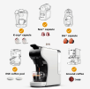 70ml Capsule Coffee Machine Automatic Espresso Machine 19Bar Extraction French Drip Mocha Italian Epresso, touch sensing 1450W