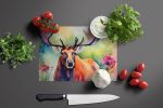 NEW Moose Glass Cutting Board Decorative Tempered Glass Kitchen Cutting and Serving Board Large Size Chopping Board