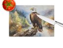 Eagle Glass Cutting Board Decorative Tempered Glass Kitchen Cutting and Serving Board Large Size Chopping Board