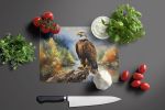 Eagle Glass Cutting Board Decorative Tempered Glass Kitchen Cutting and Serving Board Large Size Chopping Board
